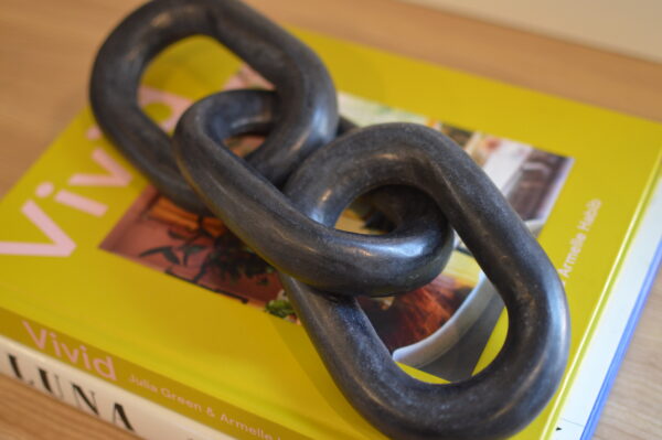 Marble Chain Links - Black