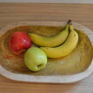 Double Handle Wood Bowl - Image 3