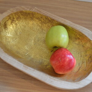 Double Handle Wood Bowl - Image 4